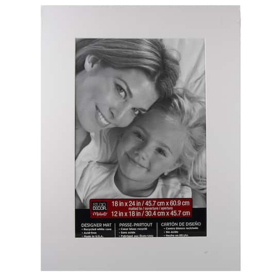 18" x 24" Mat By Studio Décor®, 12" x 18" Opening